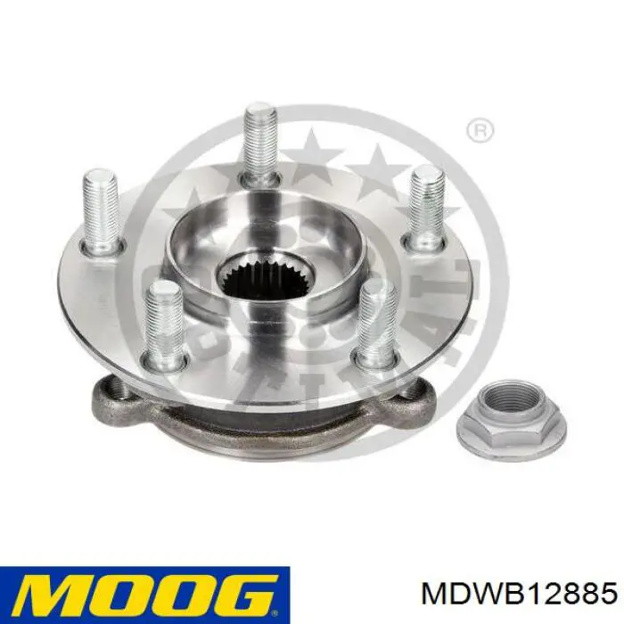 Cubo dianteiro Moog MDWB12885 preço, a partir de 101,50 USD