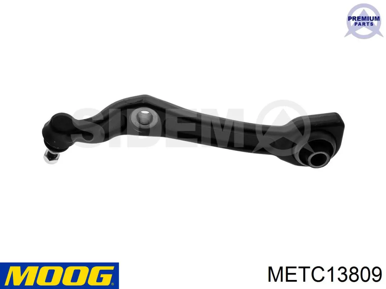 METC13809 Moog Braço oscilante inferior esquerdo de suspensão dianteira