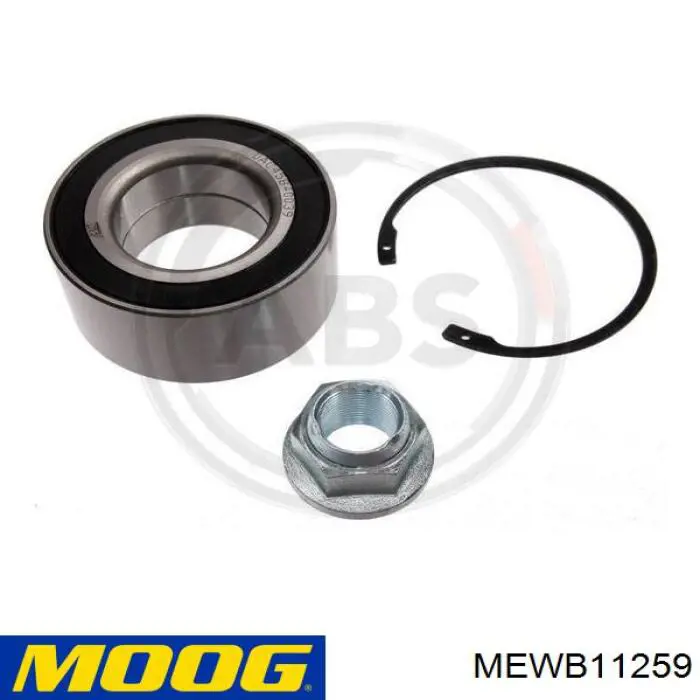 Compre MEWB11259 Moog Rolamento de cubo dianteiro/traseiro