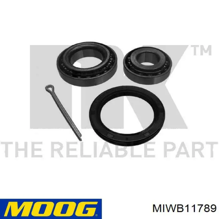 Compre MIWB11789 Moog Rolamento de cubo traseiro