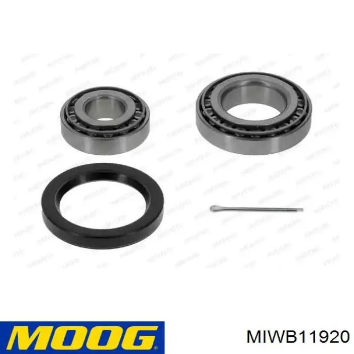 Rolamento de cubo dianteiro Moog MIWB11920 preço, a partir de 29,69 USD