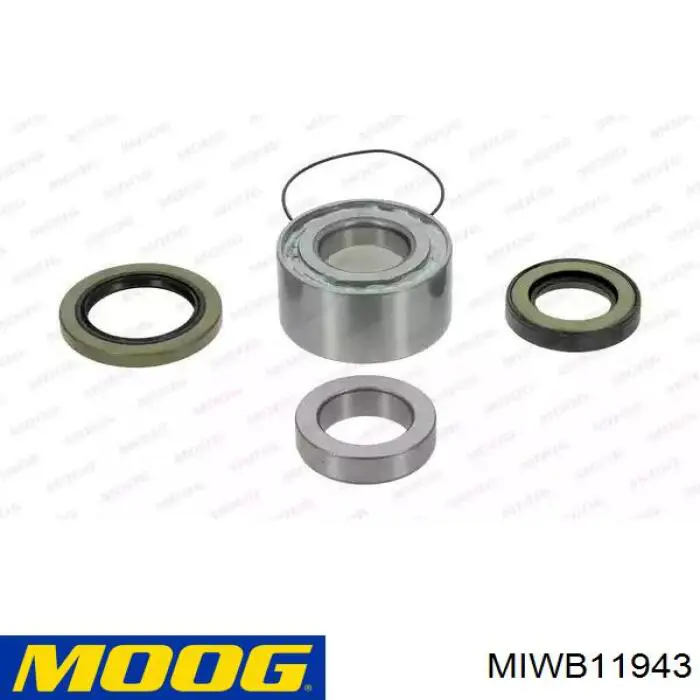 Rolamento de cubo traseiro Moog MIWB11943 preço, a partir de 53,65 USD