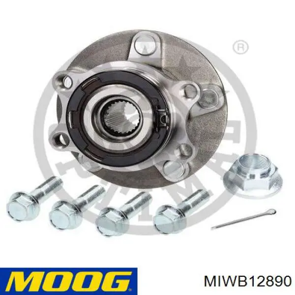 Cubo traseiro Moog MIWB12890 preço, a partir de 86,49 USD