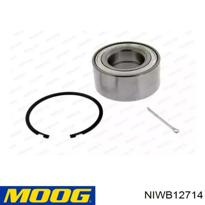 NIWB12714 Moog Rolamento de cubo dianteiro