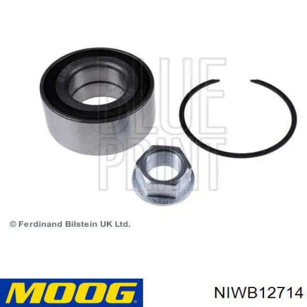 Rolamento de cubo dianteiro Moog NIWB12714 preço, a partir de 35,41 USD