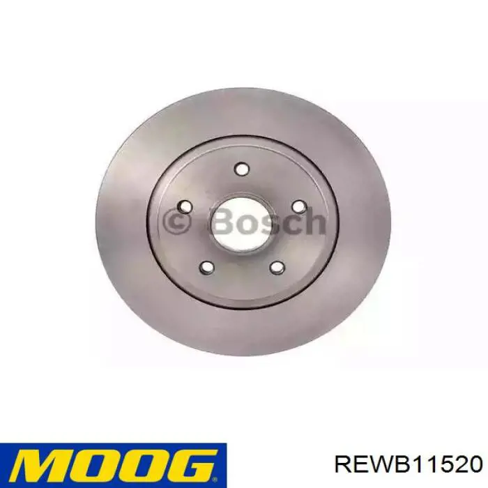 Compre REWB11520 Moog Disco do freio traseiro