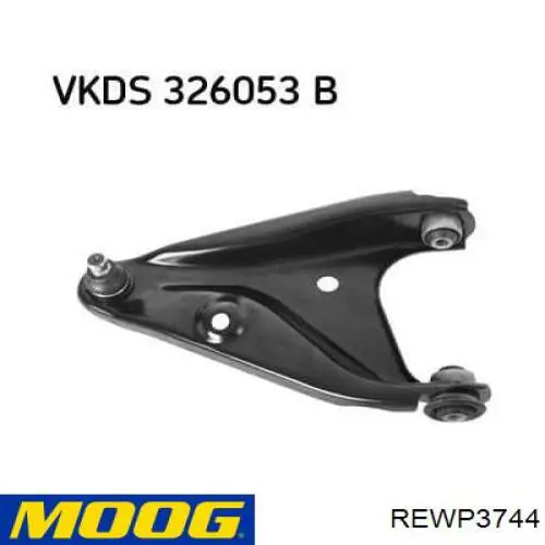 Braço oscilante inferior esquerdo de suspensão dianteira Moog REWP3744 preço, a partir de 53,01 USD