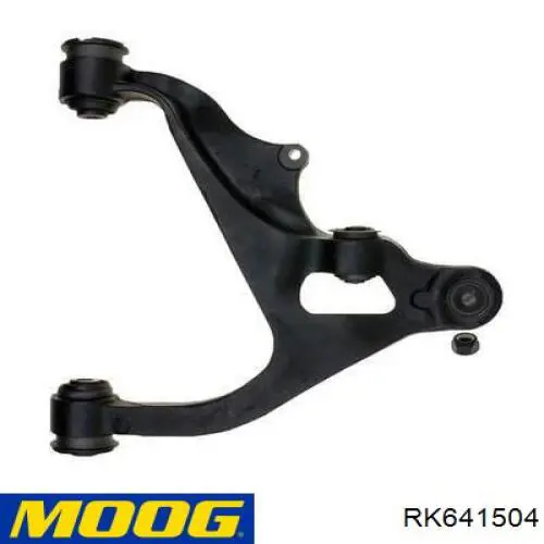 Braço oscilante inferior esquerdo de suspensão dianteira RK641504 Moog