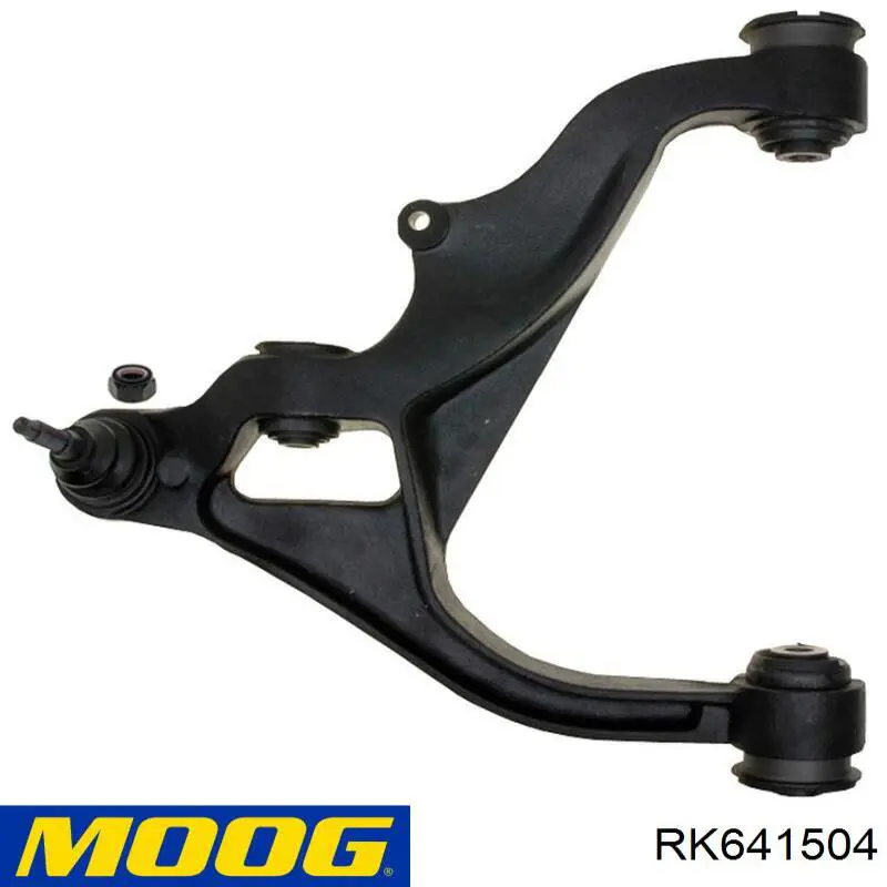 Braço oscilante inferior esquerdo de suspensão dianteira RK641504 Moog