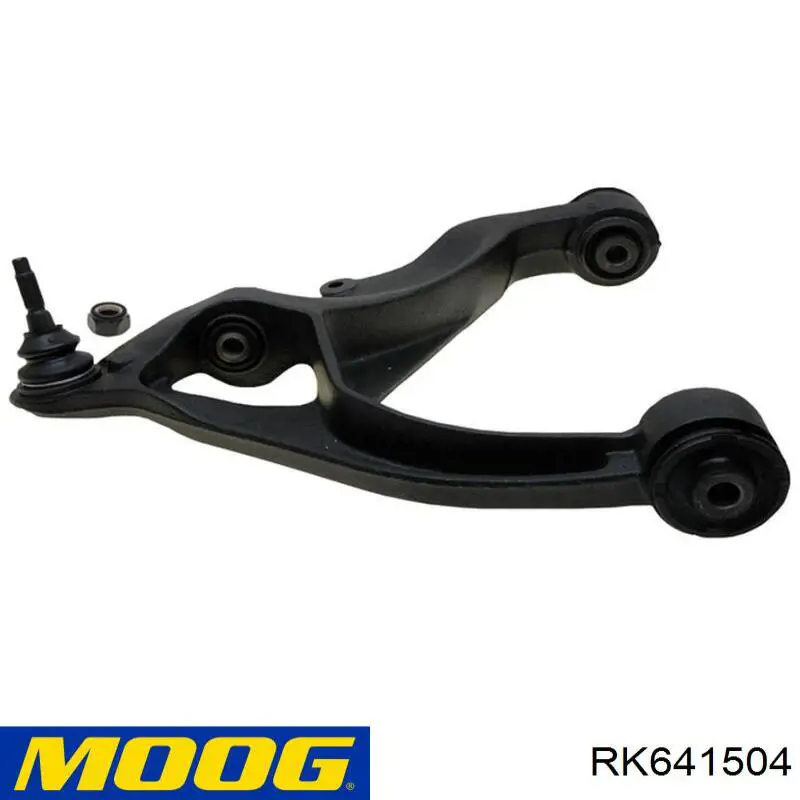 RK641504 Moog Braço oscilante inferior esquerdo de suspensão dianteira