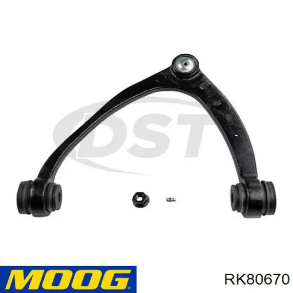 Braço oscilante superior direito de suspensão dianteira Moog RK80670 preço, a partir de 56,76 USD