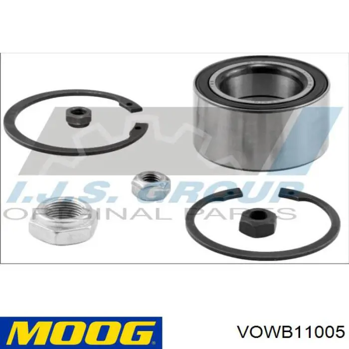 Rolamento de cubo dianteiro/traseiro Moog VOWB11005 preço, a partir de 24,08 USD