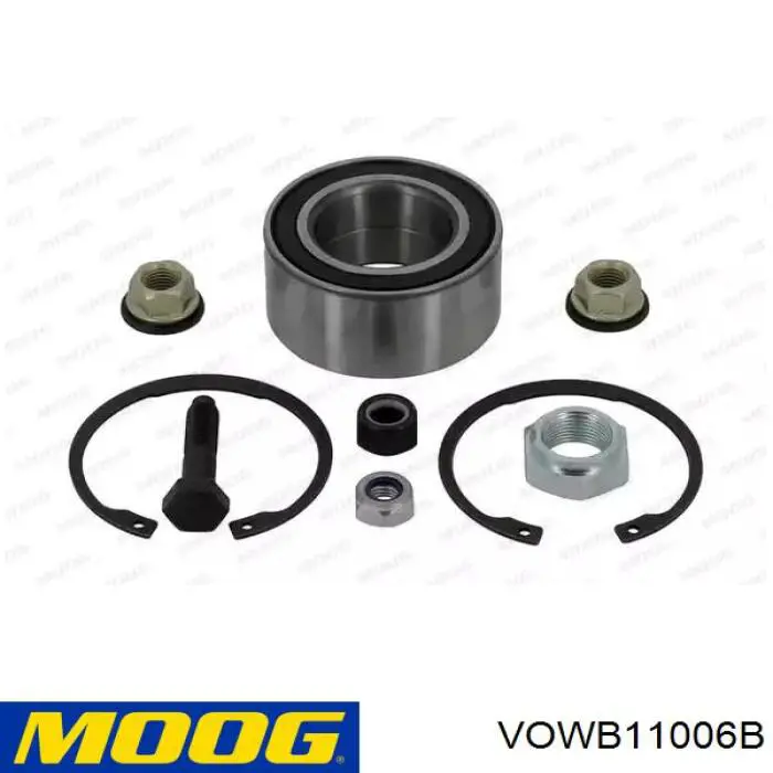 Rolamento de cubo dianteiro Moog VOWB11006B preço, a partir de 28,34 USD