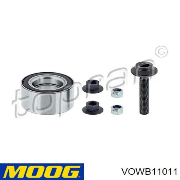 Compre VOWB11011 Moog Rolamento de cubo dianteiro