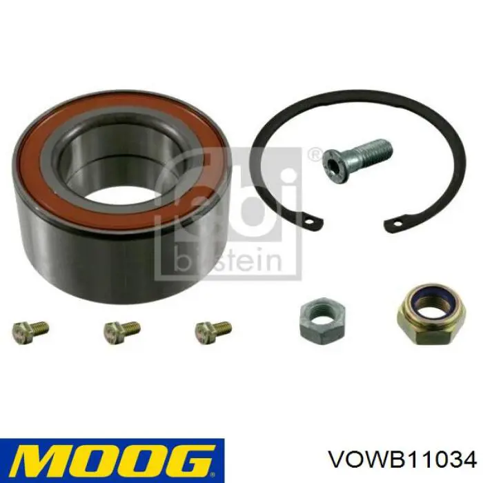 Compre VOWB11034 Moog Rolamento de cubo dianteiro