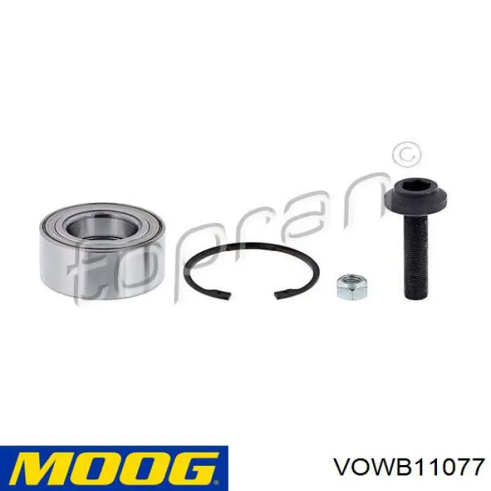 Compre VOWB11077 Moog Rolamento de cubo dianteiro