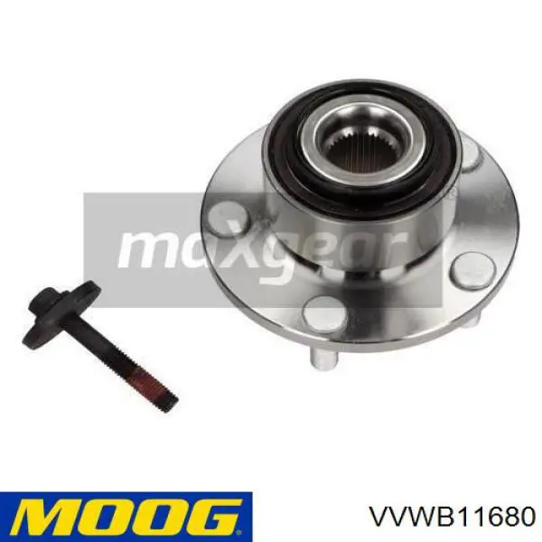 Cubo dianteiro Moog VVWB11680 preço, a partir de 112,99 USD