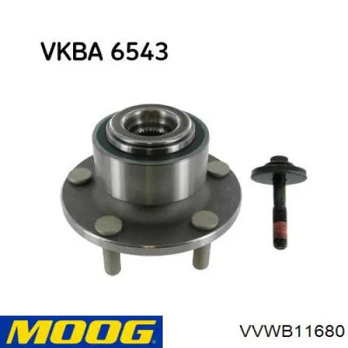 Compre VVWB11680 Moog Cubo dianteiro
