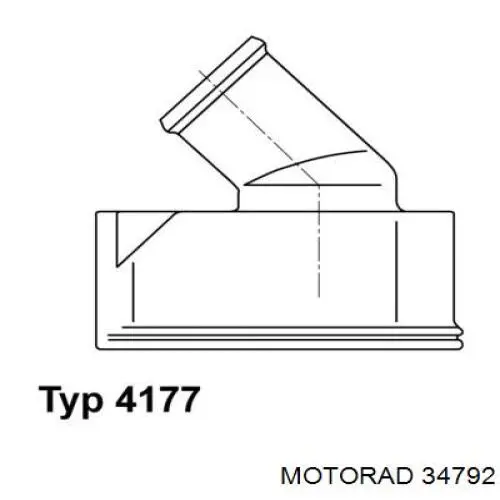 Termostato 34792 Motorad