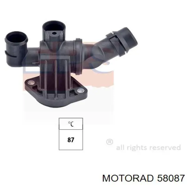 Compre 58087 Motorad Termostato