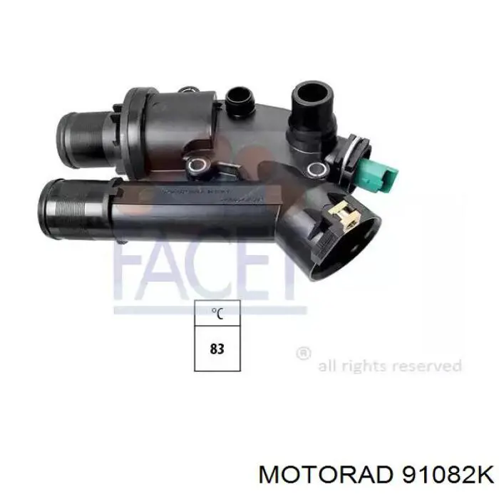 JDE28115 Jaguar Termostato