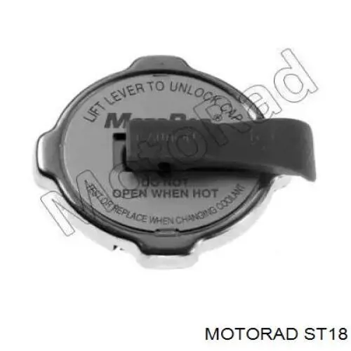 ST18 Motorad Tampa (tampão) do radiador