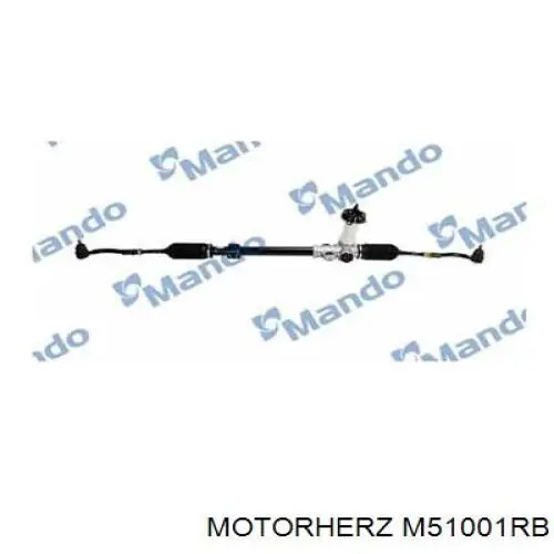 Cremalheira da direção M51001RB Motorherz