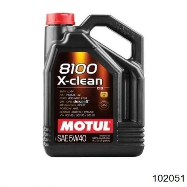 102051 Motul Óleo para motor