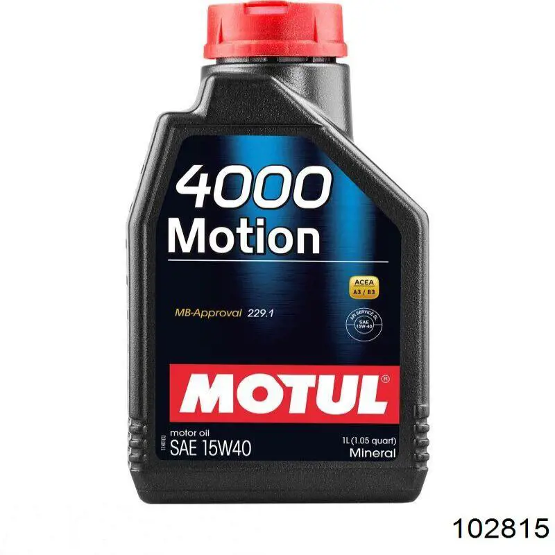 102815 Motul Óleo para motor