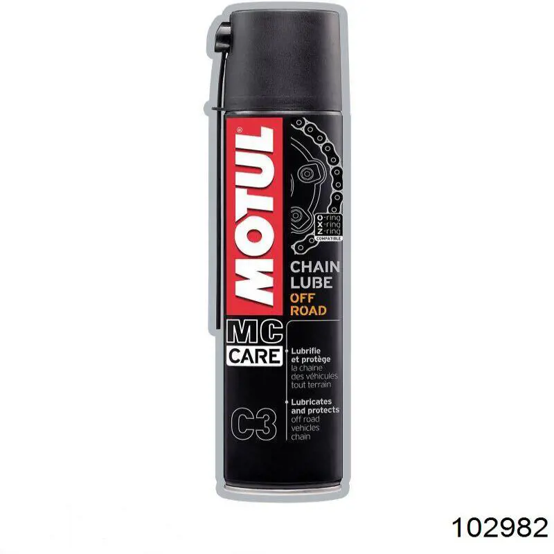102982 Motul Limpador lubrificante das cadeias de motocicletas