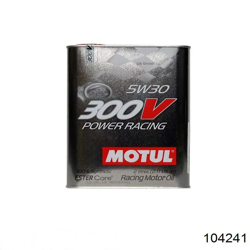 Óleo para motor 104241 Motul