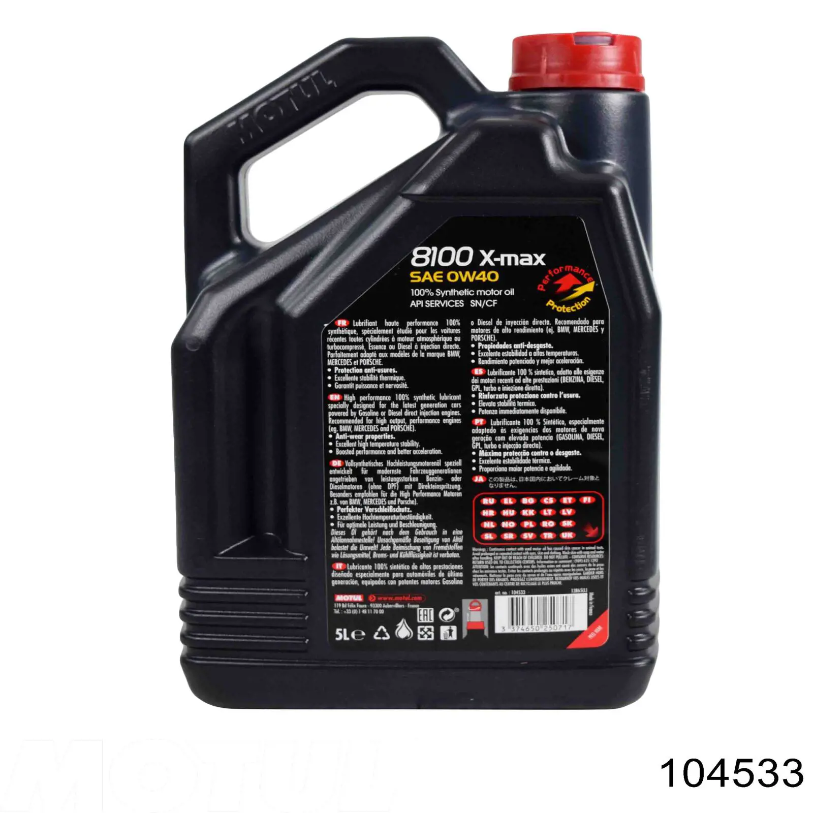 Óleo para motor Motul 104533 preço, a partir de 94,19 USD