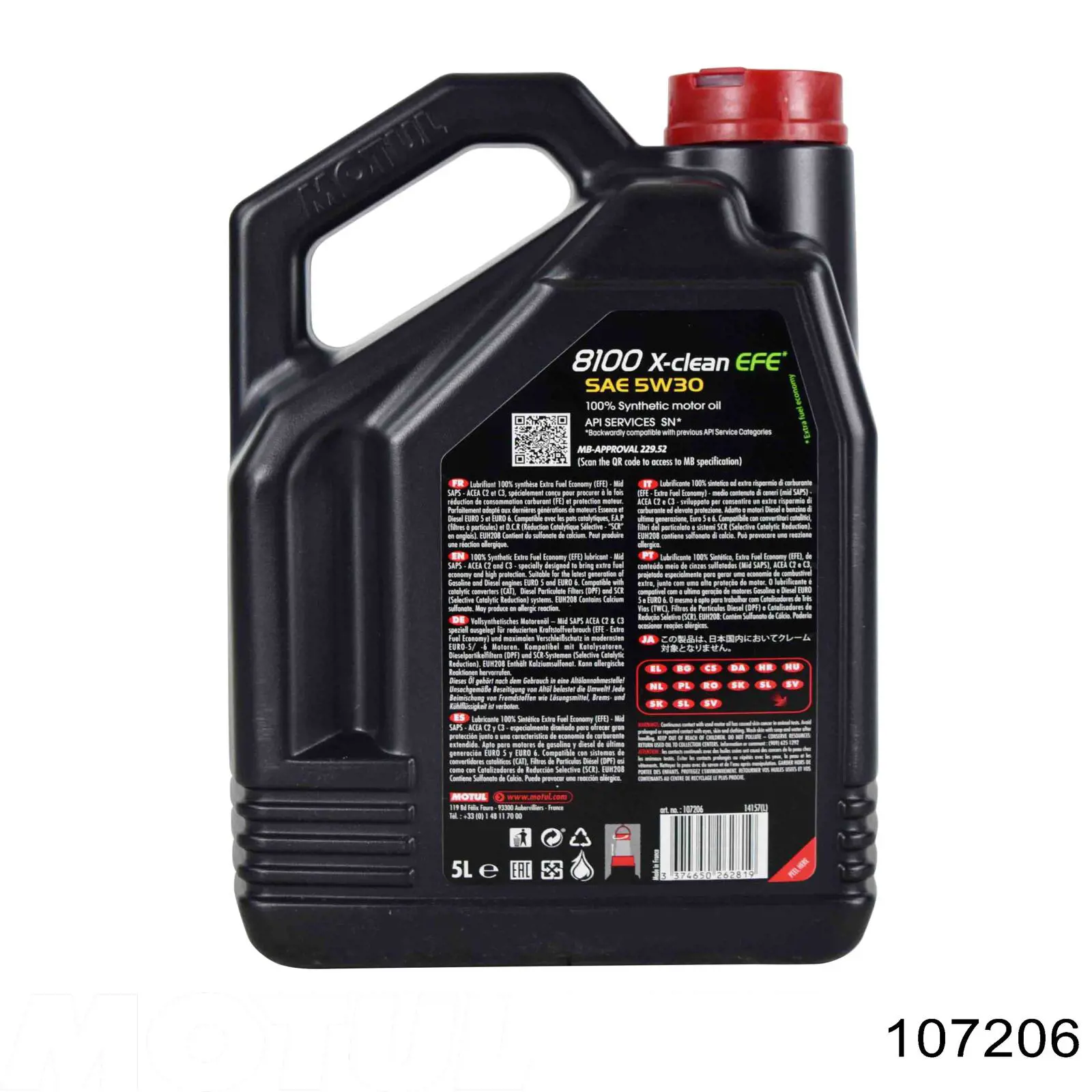 107206 Motul Óleo para motor