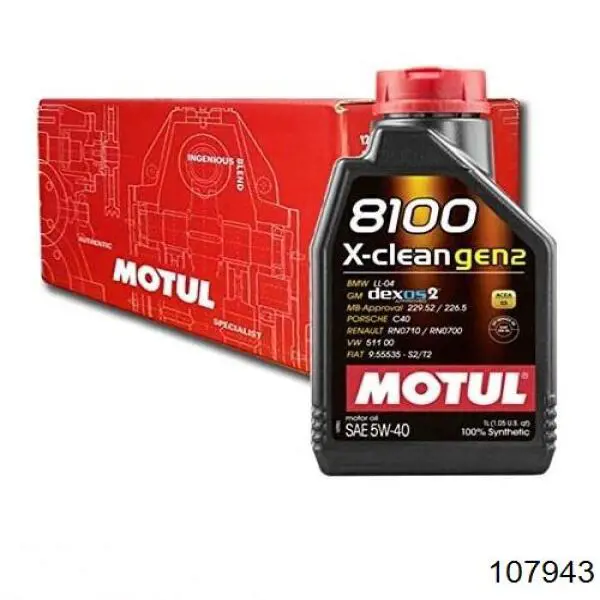 Óleo para motor Motul 107943 preço, a partir de 85,99 USD