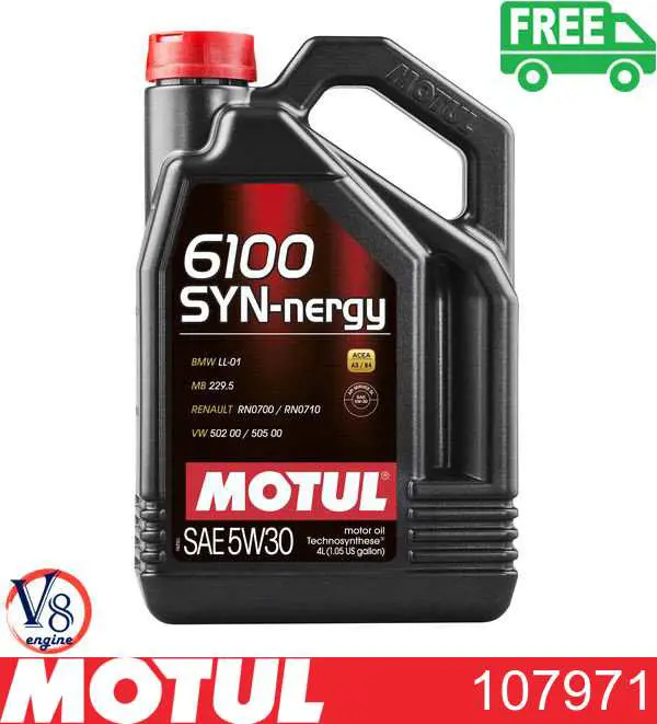 Óleo para motor Motul 107971 preço, a partir de 60,16 USD