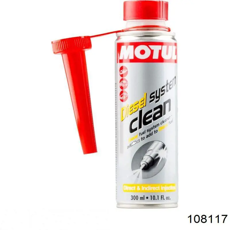 108117 Motul Aditivos do sistema de combustível dos motores diesel