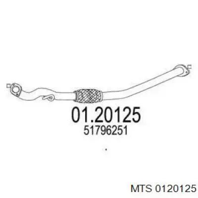 Tubo de admissão dianteiro (calças) do silenciador BM Catalysts BM50804 preço, a partir de 164,34 USD