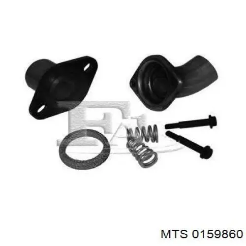 Compre 0159860 MTS Silenciador, parte central