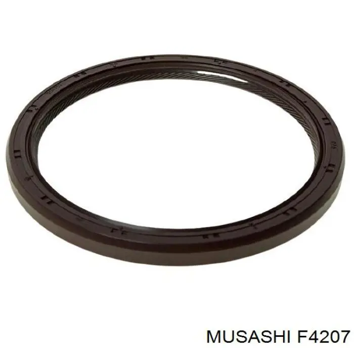 Vedação traseira de cambota de motor F4207 Musashi