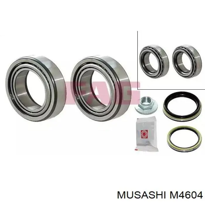 Bucim externo de cubo dianteiro M4604 Musashi