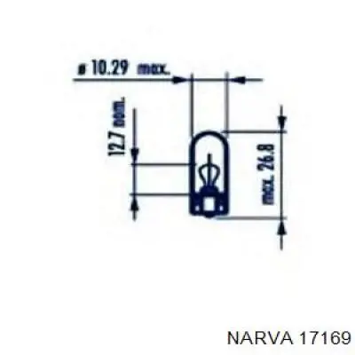Compre 7703097522 Renault (RVI) Lâmpada das luzes de posição dianteiras