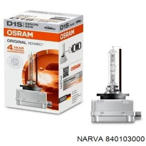 840103000 Narva Lâmpada de xénon