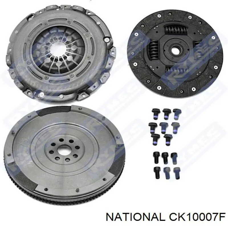 CK10007F National Kit de embraiagem (3 peças)
