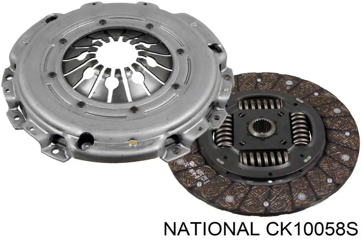 Kit de embraiagem (3 peças) CK10014S National