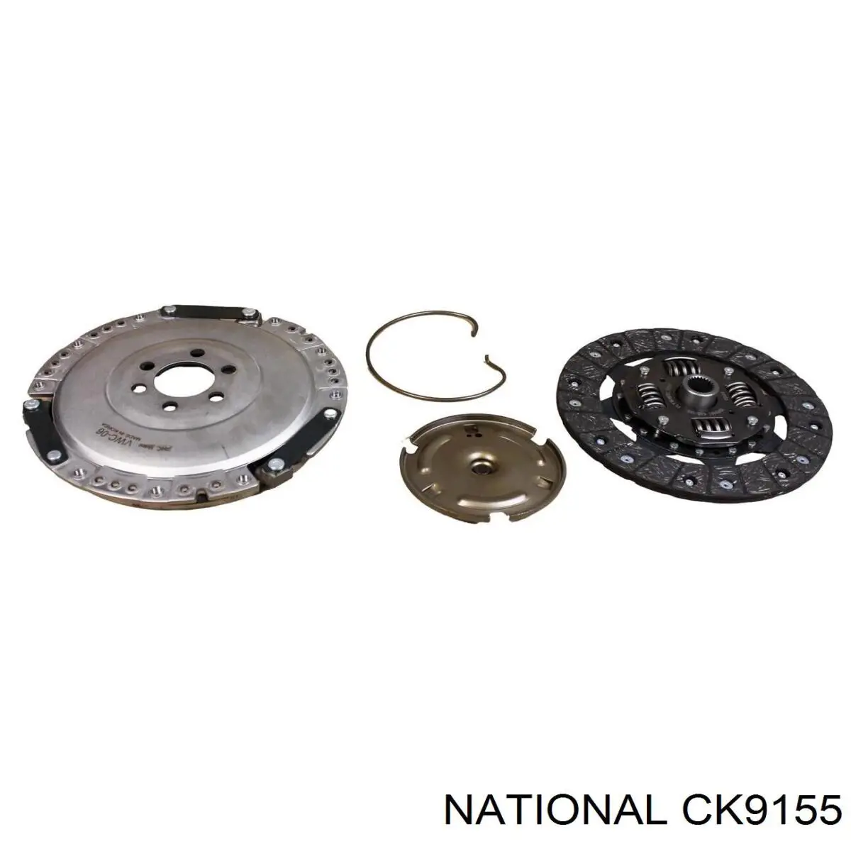CK9155 National Kit de embraiagem (3 peças)