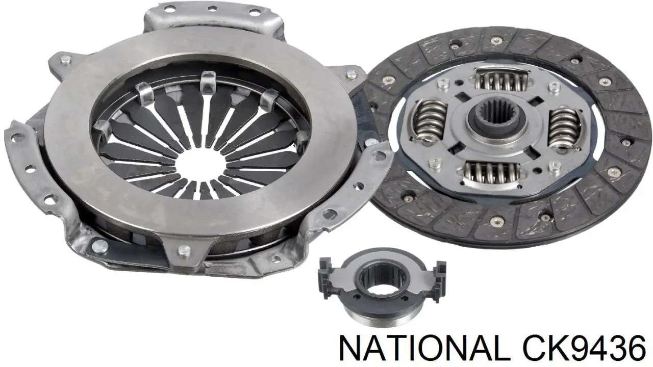 CK9436 National Kit de embraiagem (3 peças)