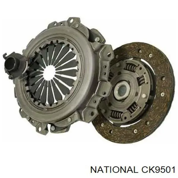 CK9501 National Kit de embraiagem (3 peças)