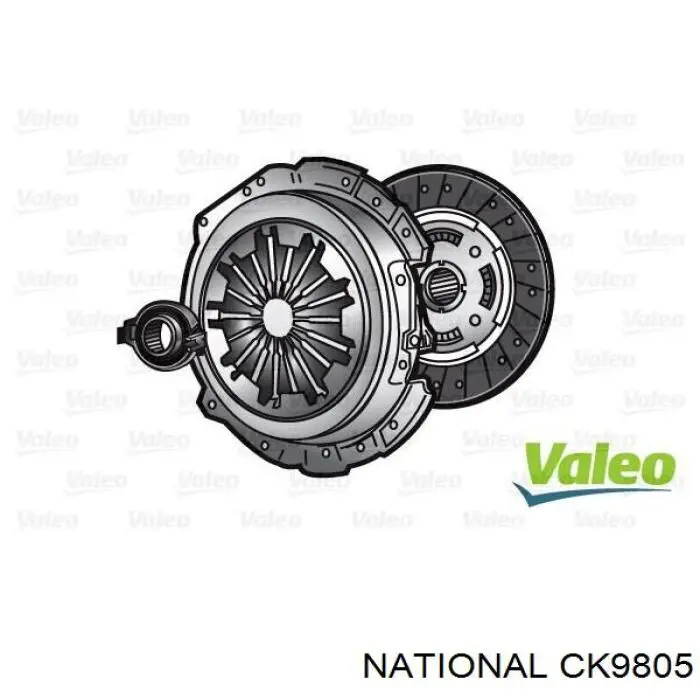 Kit de embraiagem (3 peças) National CK9805 preço, a partir de 136,74 USD
