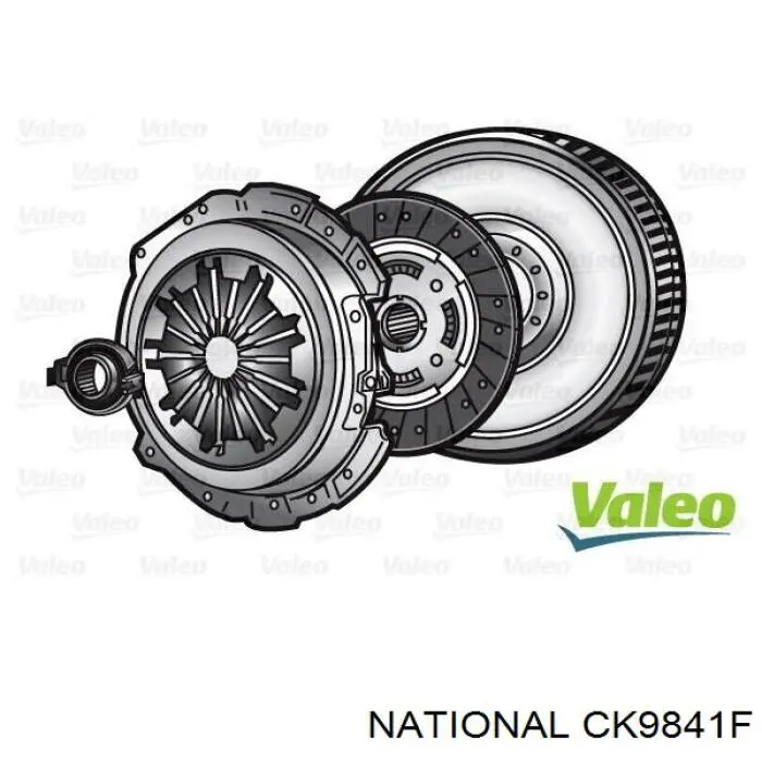 CK9841F National Kit de embraiagem (3 peças)