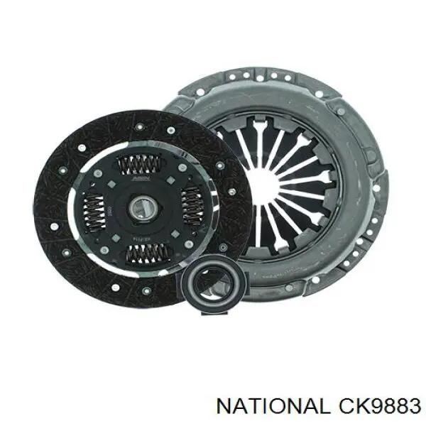 CK9883 National Kit de embraiagem (3 peças)